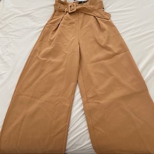 High waist wide legs pants